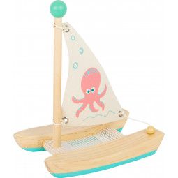 Jouet de bain Catamaran pieuvre  Ikaipaka jeux & jouets Royan