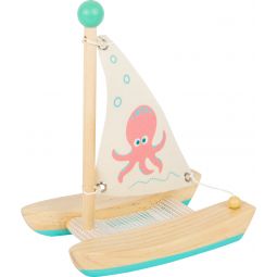 Jouet de bain Catamaran pieuvre  Ikaipaka jeux & jouets Royan