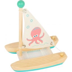 Jouet de bain Catamaran pieuvre  Ikaipaka jeux & jouets Royan