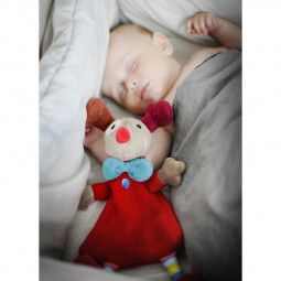 Magic Circus Doudou plat rouge Gustave Ebulobo Ikaipaka jeux &