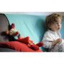 Magic Circus Doudou plat rouge Gustave Ebulobo Ikaipaka jeux &