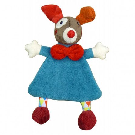 Magic Circus Doudou plat bleu Gustave Ebulobo Ikaipaka jeux &