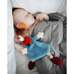 Magic Circus Doudou plat bleu Gustave Ebulobo Ikaipaka jeux &