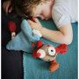 Magic Circus Doudou plat bleu Gustave Ebulobo Ikaipaka jeux &