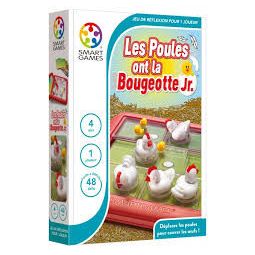 Les Poules ont la Bougeotte Jr Smart games Ikaipaka jeux &