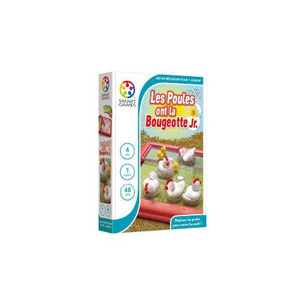 Les Poules ont la Bougeotte Jr Smart games Ikaipaka jeux &