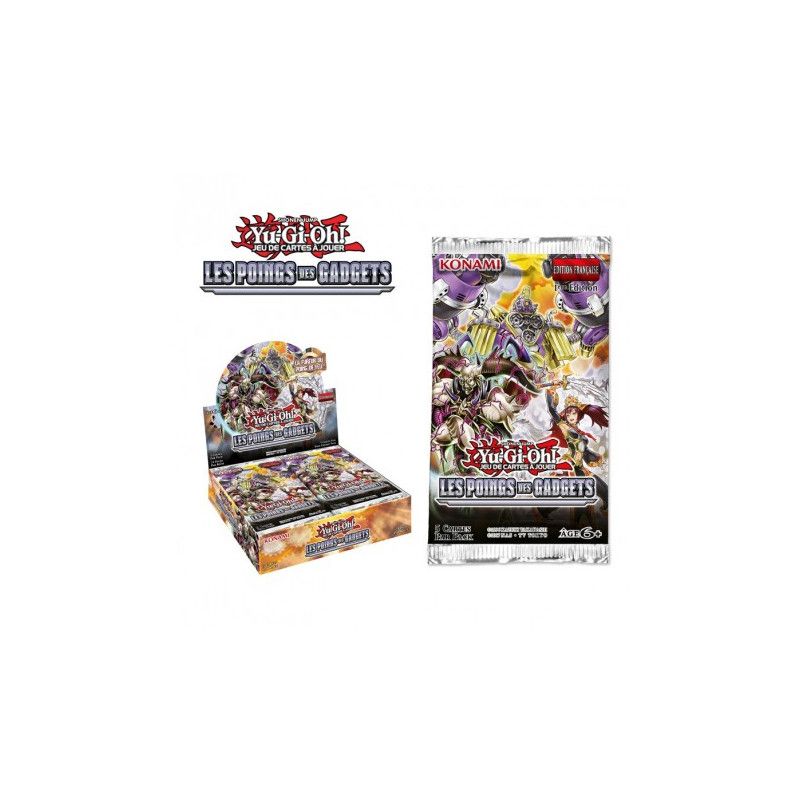 YU-GI-OH! JCC - Booster Les Poings des Gadgets  Ikaipaka jeux &