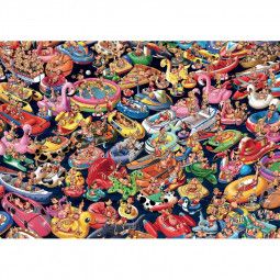 Puzzle 1000 Ruyer Bouées  Ikaipaka jeux & jouets Royan