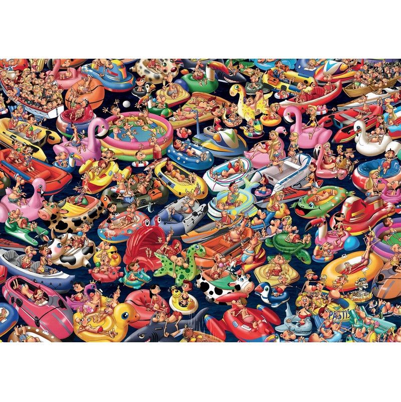 Puzzle 1000 Ruyer Bouées  Ikaipaka jeux & jouets Royan