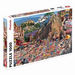 Puzzle 1000 Ruyer Tour de France  Ikaipaka jeux & jouets Royan
