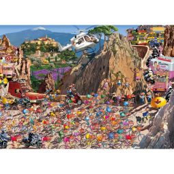 Puzzle 1000 Ruyer Tour de France  Ikaipaka jeux & jouets Royan