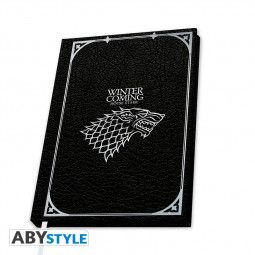 Notebook Game of Thrones Stark Abyss corp Ikaipaka jeux &