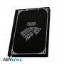 Notebook Game of Thrones Stark Abyss corp Ikaipaka jeux &