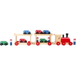 Train pour le transport des voitures  Ikaipaka jeux & jouets
