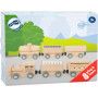 Train bois magnétique  Ikaipaka jeux & jouets Royan