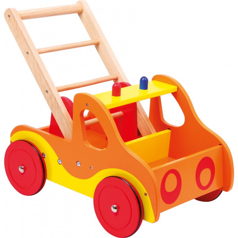 Chariot de marche Pompier  Ikaipaka jeux & jouets Royan