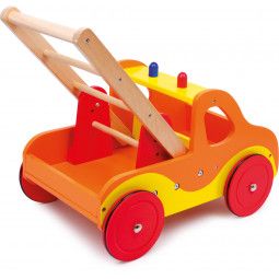 Chariot de marche Pompier  Ikaipaka jeux & jouets Royan