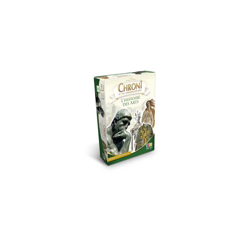 Chroni L'Histoire des Arts On the Go Editions Ikaipaka jeux &