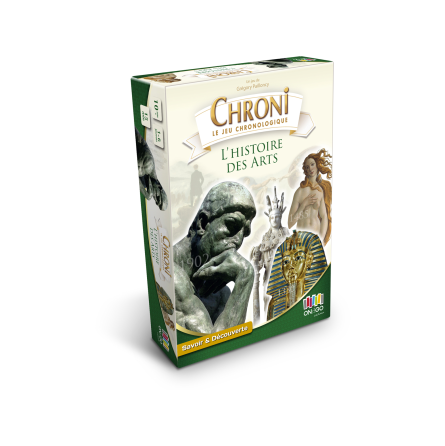 Chroni L'Histoire des Arts On the Go Editions Ikaipaka jeux &