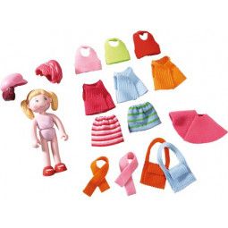 Little Friends - Feli avec vêtements et accessoires Haba
