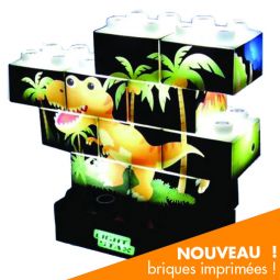 Light Stax Dinosaure Puzzle Lightstax Ikaipaka jeux & jouets