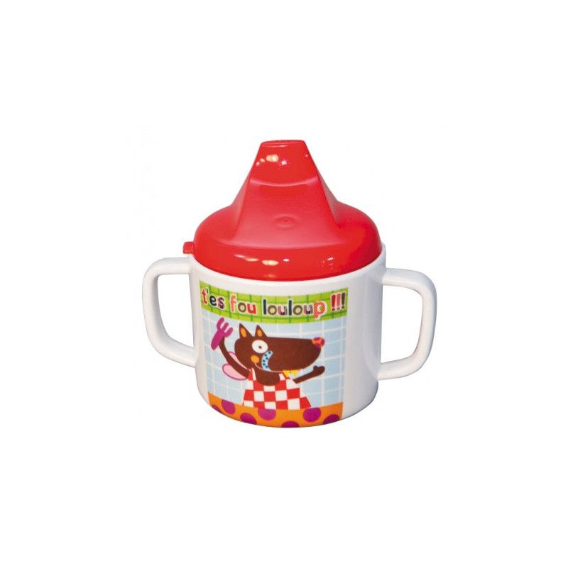 Mug T'es fou Louloup Ebulobo Ikaipaka jeux & jouets Royan