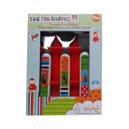 Couverts T'es Fou Louloup! Ebulobo Ikaipaka jeux & jouets Royan