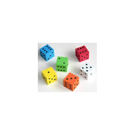 Dé D6 MOUSSE 25mm Iello Ikaipaka jeux & jouets Royan