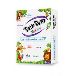 Tam tam safari Les mots d'outils du CP  Ikaipaka jeux & jouets