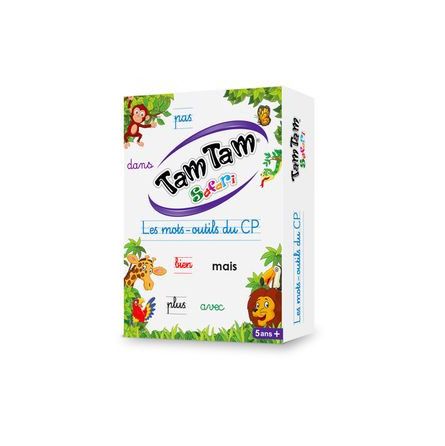 Tam tam safari Les mots d'outils du CP  Ikaipaka jeux & jouets