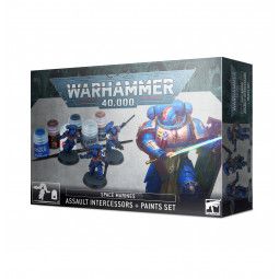 Warhammer 40,000 Space Marins Infernus marines + Paints Set