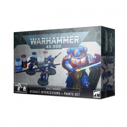 Warhammer 40,000 Space Marins Infernus marines + Paints Set