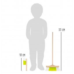 Set nettoyage avec balai Legler Ikaipaka jeux & jouets Royan