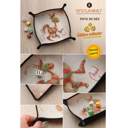 Piste de dés (tapis) collector Maud  Ikaipaka jeux & jouets