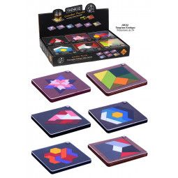 Tangram "Exotique" sous verre thinkiq Loisirs nouveaux Ikaipaka