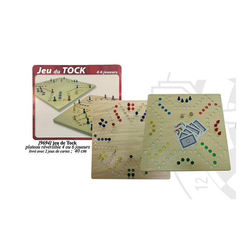 Jeu de Toc (4 ou 6 joueurs) Loisirs nouveaux Ikaipaka jeux &
