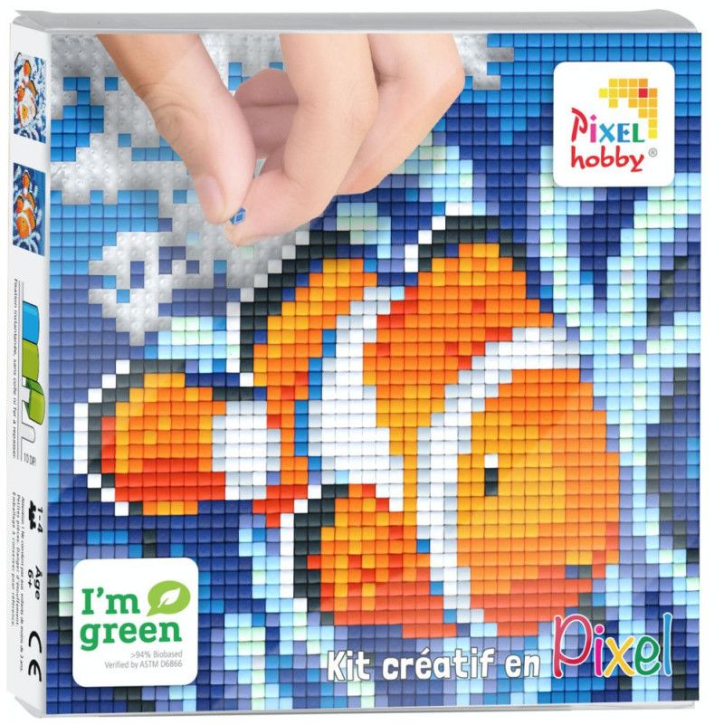 PIXEL Kit Tableau Poisson  Ikaipaka jeux & jouets Royan