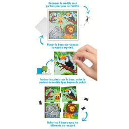 PIXEL Kit Tableau Safari Oz Ikaipaka jeux & jouets Royan