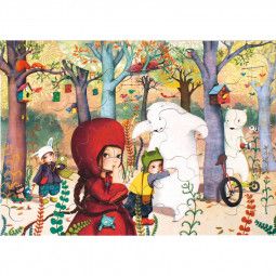 Puzzle Michèle Wilson Enfant 24p Rencontre en forêt Puzzle