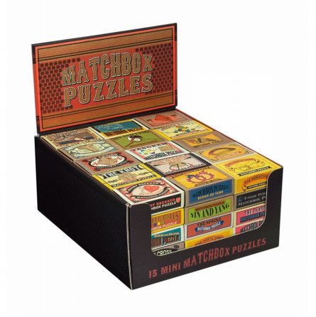 Mini casse-tête matchbox Puzzle Michèle Wilson Ikaipaka jeux &