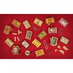 Mini casse-tête matchbox Puzzle Michèle Wilson Ikaipaka jeux &