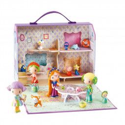 Tinyly Maison de Bluchka & Indie Djeco Ikaipaka jeux & jouets