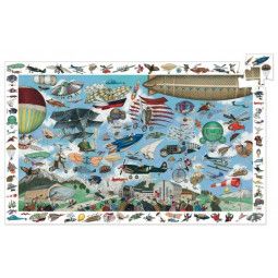 Puzzle Observation 200p Aéro-Club Djeco Ikaipaka jeux & jouets