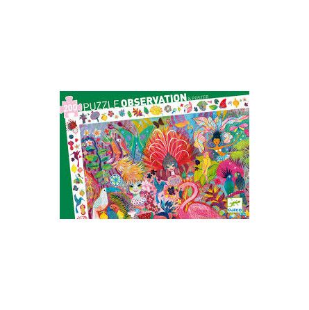Puzzle Observation 200p Carnaval de Rio Djeco Ikaipaka jeux &