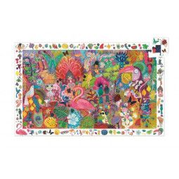 Puzzle Observation 200p Carnaval de Rio Djeco Ikaipaka jeux &