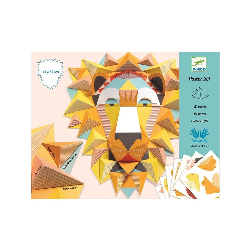 Poster 3D The King Djeco Ikaipaka jeux & jouets Royan