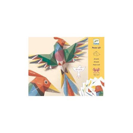 Poster 3D Amazonie Djeco Ikaipaka jeux & jouets Royan