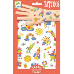 Tatouage - Tattoos - So Cute Djeco Ikaipaka jeux & jouets Royan