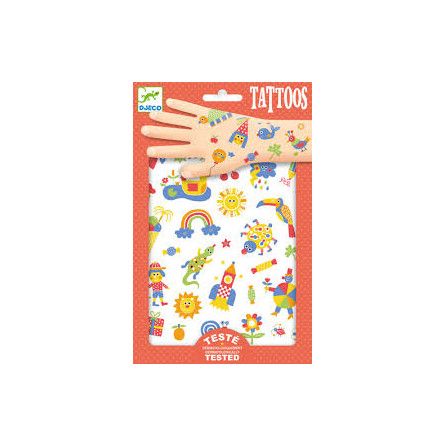 Tatouage - Tattoos - So Cute Djeco Ikaipaka jeux & jouets Royan
