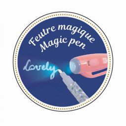 Journal Lisa + Feutre magique Djeco Ikaipaka jeux & jouets Royan